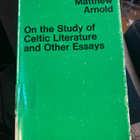 Matthew Arnold: On The Study of Celtic Literature - pikkukuva 1