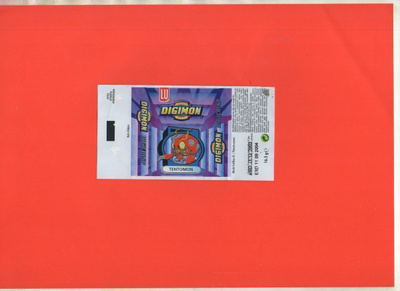DIGIMON. TENTOMON Täytevohvelikääre