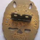 VANHA Palvelusmerkki Service Badge Australia Laivasto 1948 - pikkukuva 2