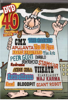 DVD 40 ERINOMAISTA ESITYSTÄ