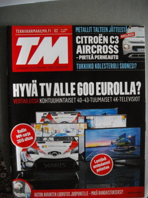 Tekniikan Maailma Nro 2/2018 (21.5)