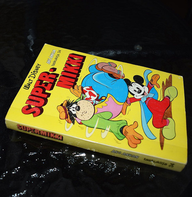 Aku Ankan taskukirja 34: Supermikki, 1. painos