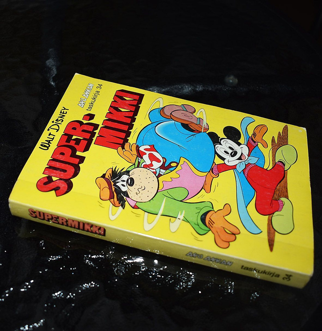 Aku Ankan taskukirja 34: Supermikki, 1. painos