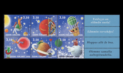 1507-12hb ** Ystävyydellä avaruus vihkolehti (2000)