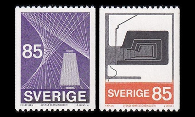 Ruotsi 864-5 ** Tekstiili- ja vaatetusteollisuus (1974)