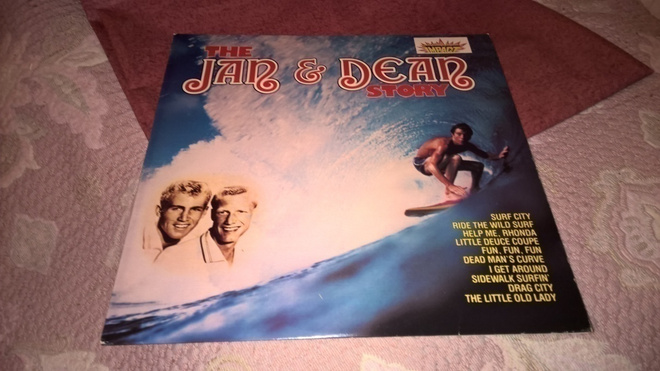 Jan and Dean LP-levy hyvässä kunnossa