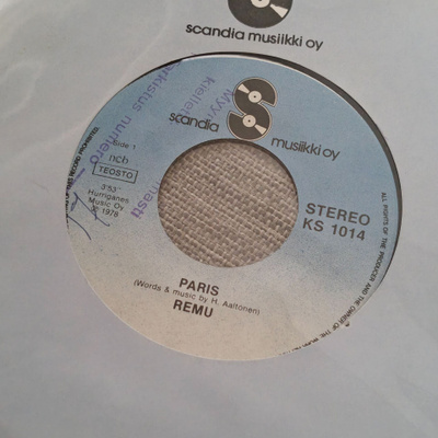 Remu : Paris / Do the Alamo -7"