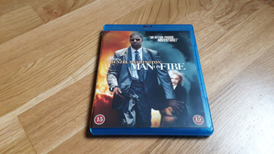 Man on fire - Koston liekki Blu-ray Nordic