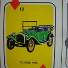 Vanhat autot pelikortIt: DODGE 1915 - pikkukuva 1