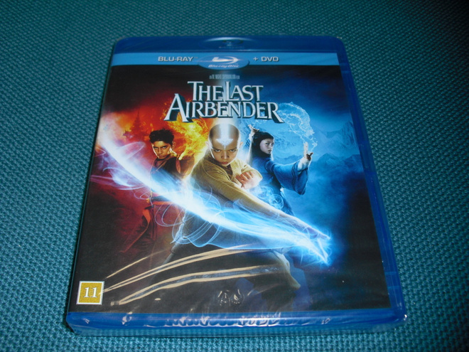 THE LAST AIRBENDER (M Night Shyamalan) BD+DVD, UUSI***