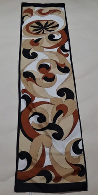Retro Atelier Creation pitkä huivi 158 cm x 38 cm