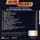 The Gino Marinello Orchestra • 16 Synthesizer Melodies CD - pikkukuva 2