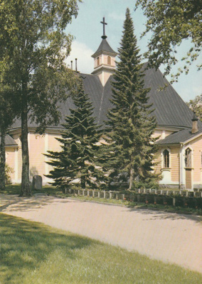 KIRKKOKORTTI - PIEKSÄMÄEN VANHA KIRKKO - 4