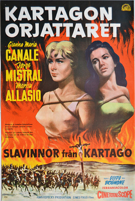 Elokuvajuliste: Kartagon orjattaret