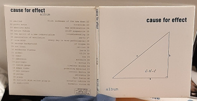 Cause For Effect - Album CD