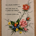 kukkakimppu, raamatunlause, kulkenut 1968 - pikkukuva 1