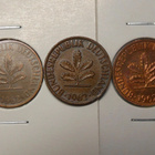 Saksa. 2 pfennig 1962D, F, J. - pikkukuva 1