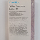William Shakespeare : Rikhard III - pikkukuva 2