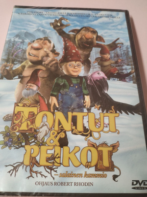 Tontut ja peikot dvd,muoveissa.