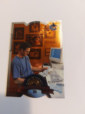 97-98 Leaf Fractal Matrix Die Cuts #196 Trevor Linden BX/400