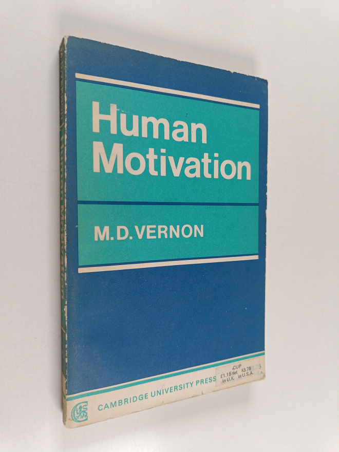 M. D. Vernon : Human motivation