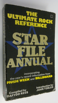 Dafydd Rees : Star-file annual : incorporating the year's...