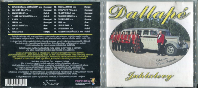 DALLAPE . CD-LEVY . JUHLALEVY
