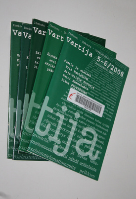 Vartija 1-6/2008 (vuosikerta) : kirkollinen kuukauslehti