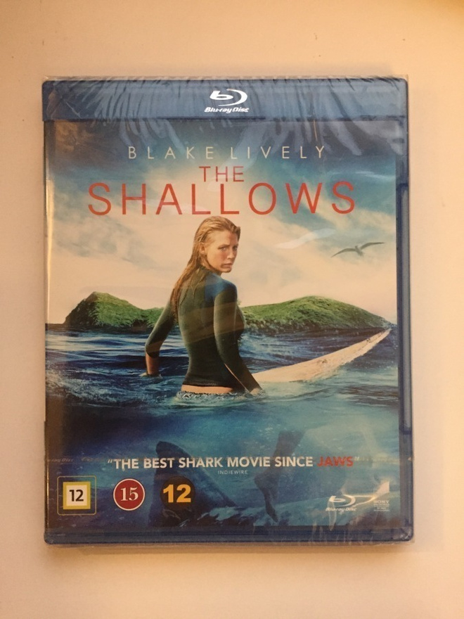 The Shallows (Blu-ray) Blake Lively ja Óscar Jaenada (UUSI)