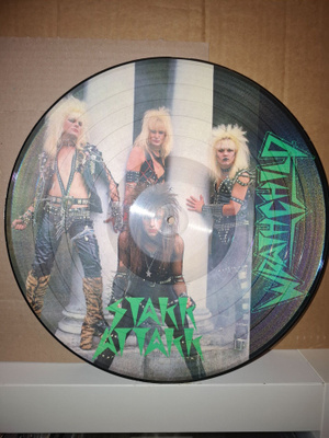 WRATHCHILD - Stakk Attakk PIC LP - Heavy Metal Records 1984