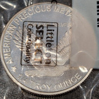 1/4 oz 999 Hopea raha Standing liberty tribute - pikkukuva 2