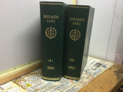 SUOMEN LAKI 1&2 teokset