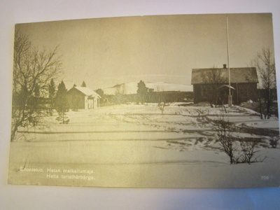 VANHA Postikortti Lappi Enontekiö 1930-l