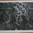 Jatkosota Kotiin Hetkeksi Sotapiirros Lindeberg 1942 - pikkukuva 1