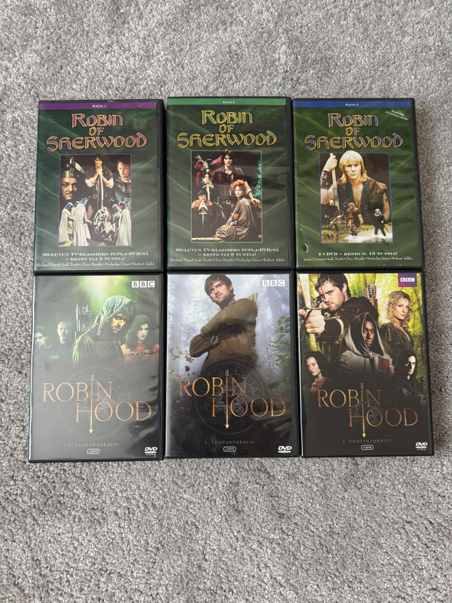 ROBIN HOOD OF SHERWOOD KAUDET 1-3 & ROBIN HOOD KAUDET 1-3