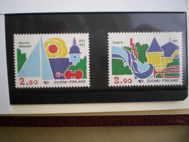 Postituore sarja POHJOLA 1993 - LaPe 1205-1206 **