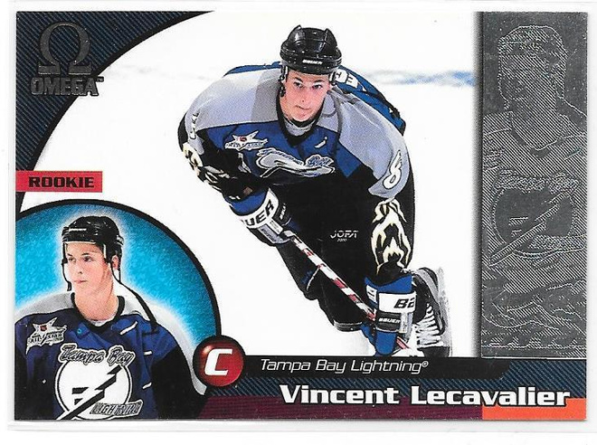 1998-99 Pacific Omega #219 Vincent LeCavalier Tampa Bay