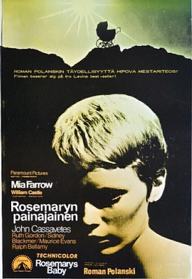 Elokuvajuliste: Rosemaryn painajainen (Roman Polanski)