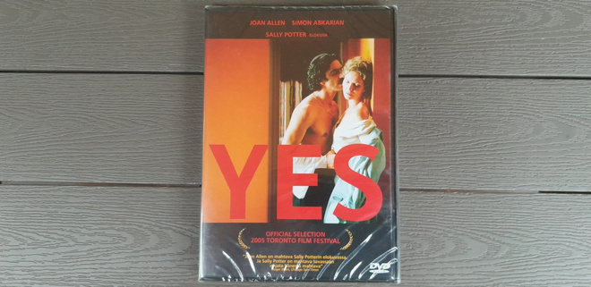 DVD: Yes (Joan Allen, O: Sally Potter 2004) UUSI