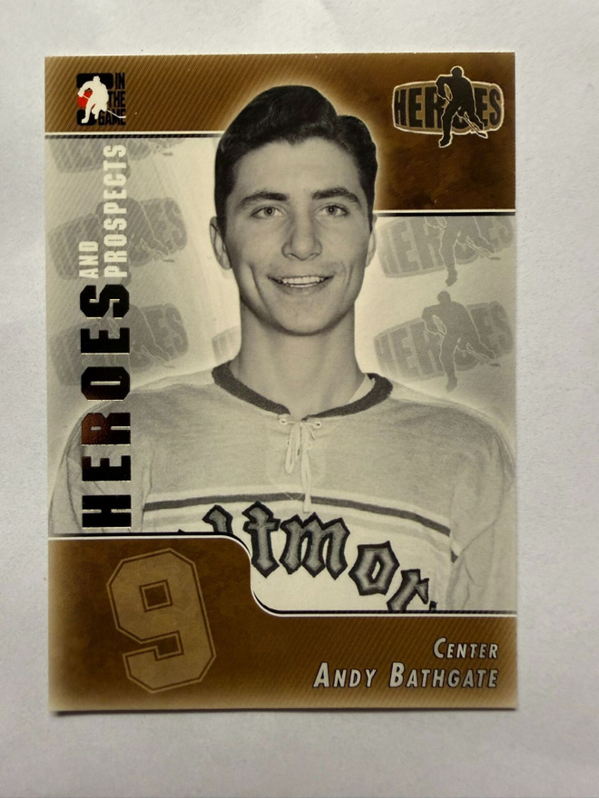 2004-05 ITG Heroes and Prospects #155 Andy Bathgate