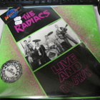 RADIACS - LIVE AND ROCKING LP UK '90 PAINOS M-/M- - pikkukuva 1
