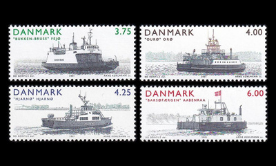 Tanska 1291-4 ** Saaristolauttoja (2001)