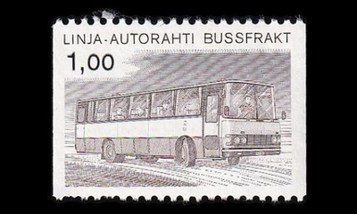 AP_15 ** Autopaketti 1,00 mk (1981)