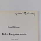 Lauri Heiman : Kaksi kauppaneuvosta (signeerattu) - pikkukuva 3