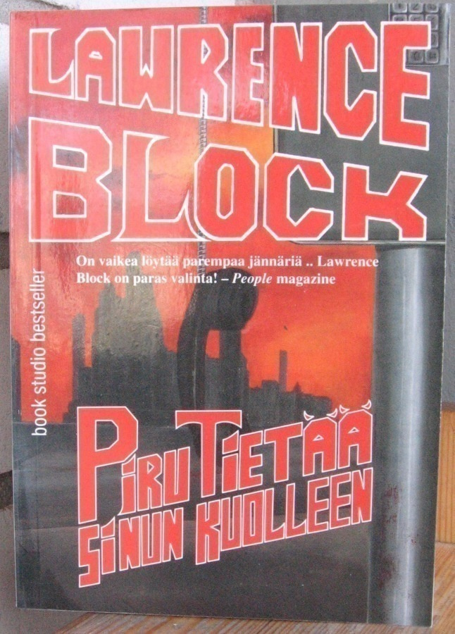 Lawrence Block: Piru tietää sinun kuolleen, Book Studio 1995