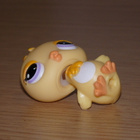LITTLEST PET SHOP kelta-oranssi TIPU, LINTU #2419 - pikkukuva 5