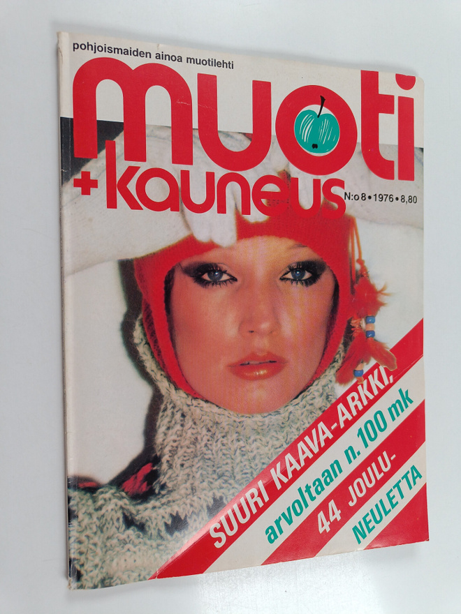 Muoti + kauneus 8/1976 (+kaavat mukana)
