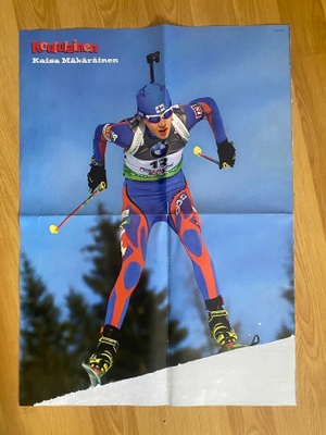 Kaisa Mäkäräinen juliste