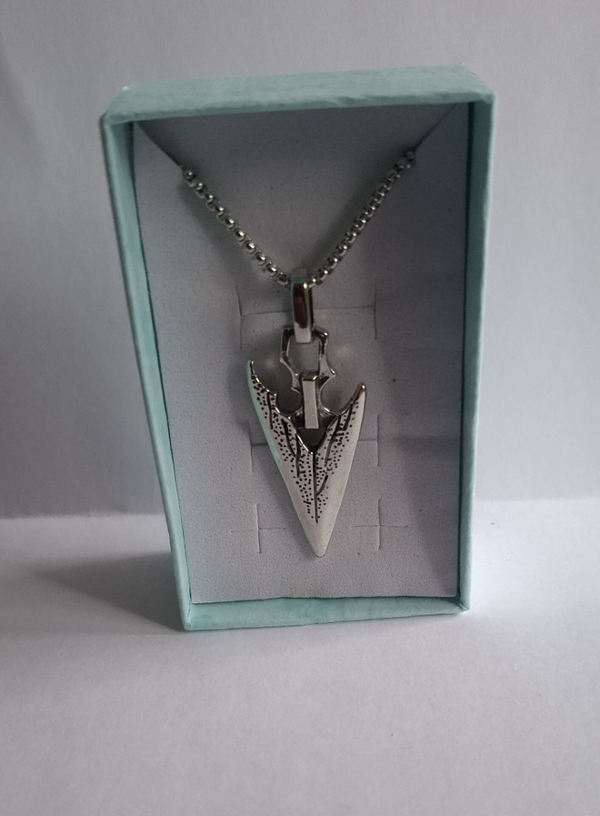 Keihäs Nuoli kaulakoru (Stainless Steel)