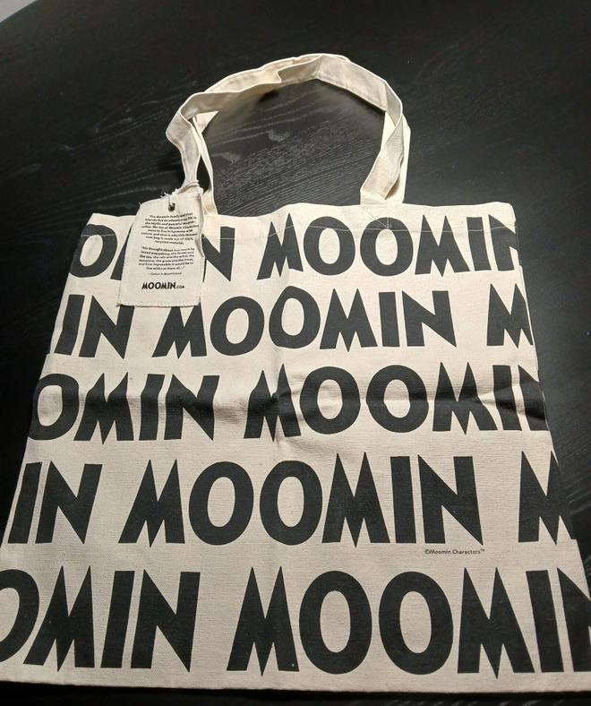 Moomin / muumi logo kassi